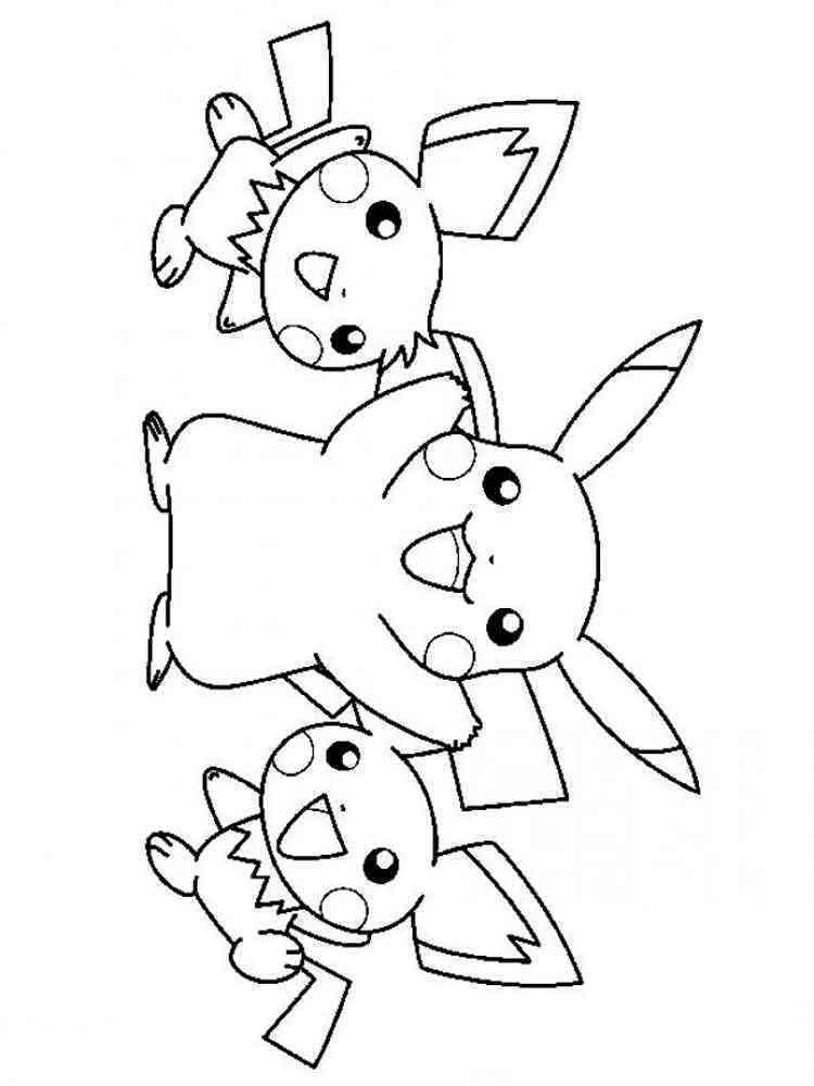 Pikachu coloring pages. Free Printable Pikachu coloring pages.