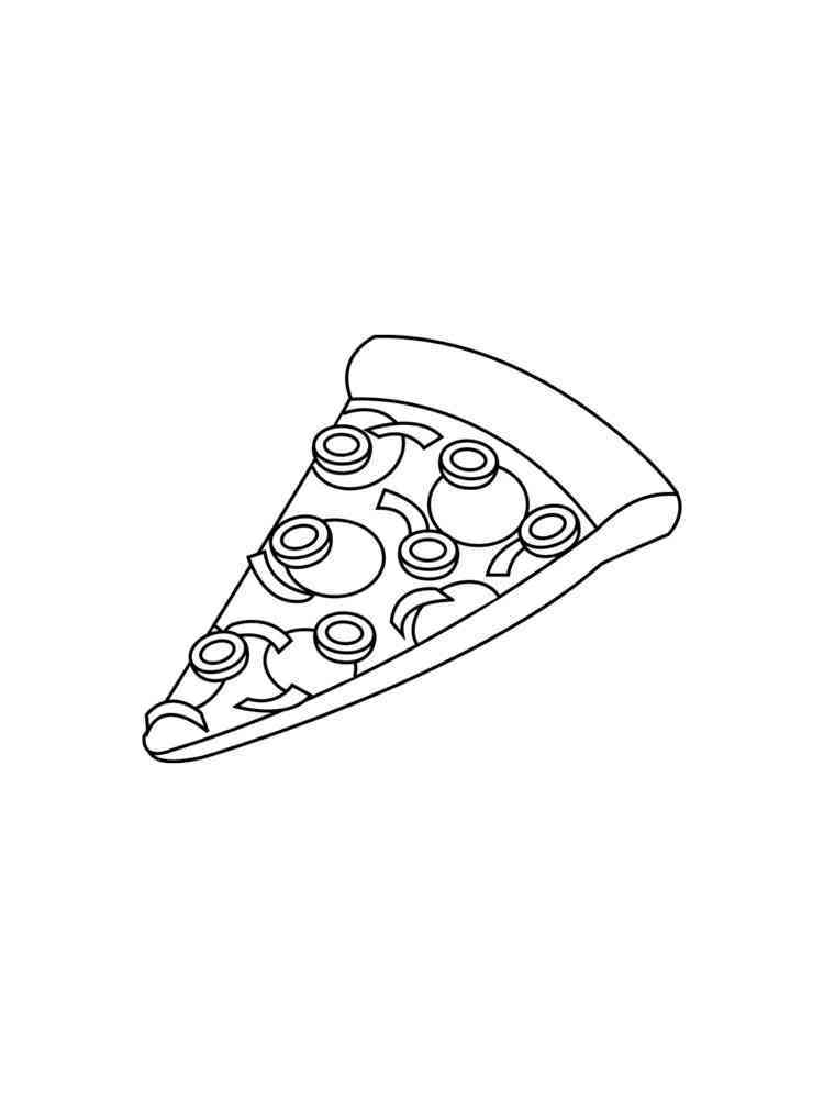 Pizza Party Coloring Pages