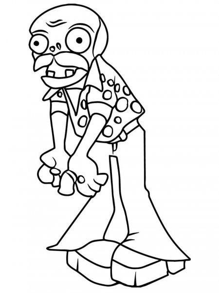 Plants vs. Zombies coloring pages