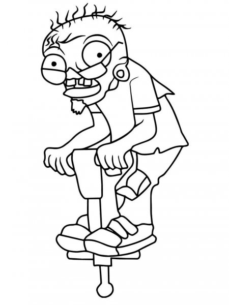 Plants vs. Zombies coloring pages