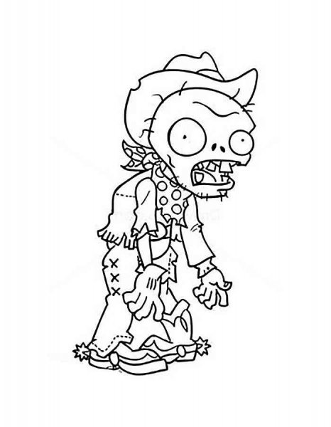 Plants vs. Zombies coloring pages