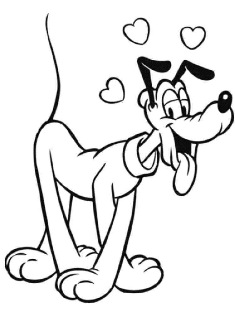 Pluto coloring pages. Free Printable Pluto coloring pages.