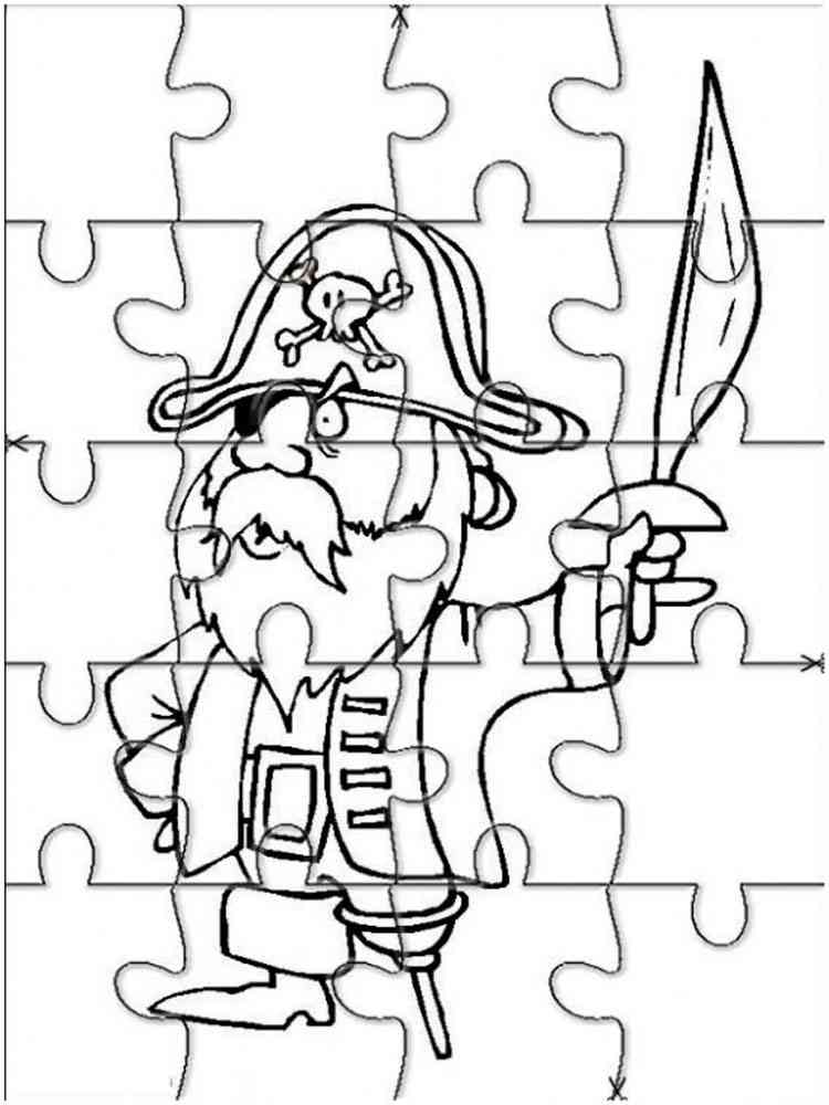 Puzzles For Kids Colouring Pages - Gambaran