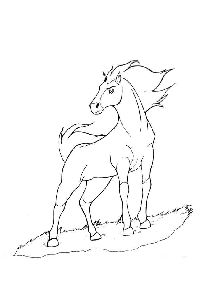 Spirit coloring pages. Free Printable Spirit coloring pages.