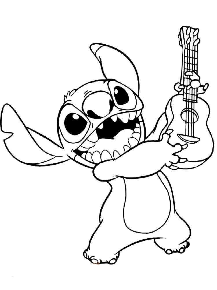 Stitch Coloring Pages Free Printable Stitch Coloring Pages 