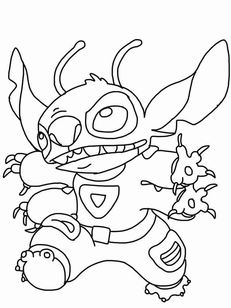 Stitch coloring pages. Free Printable Stitch coloring pages.