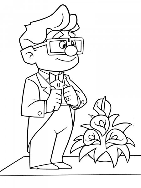 Up coloring pages