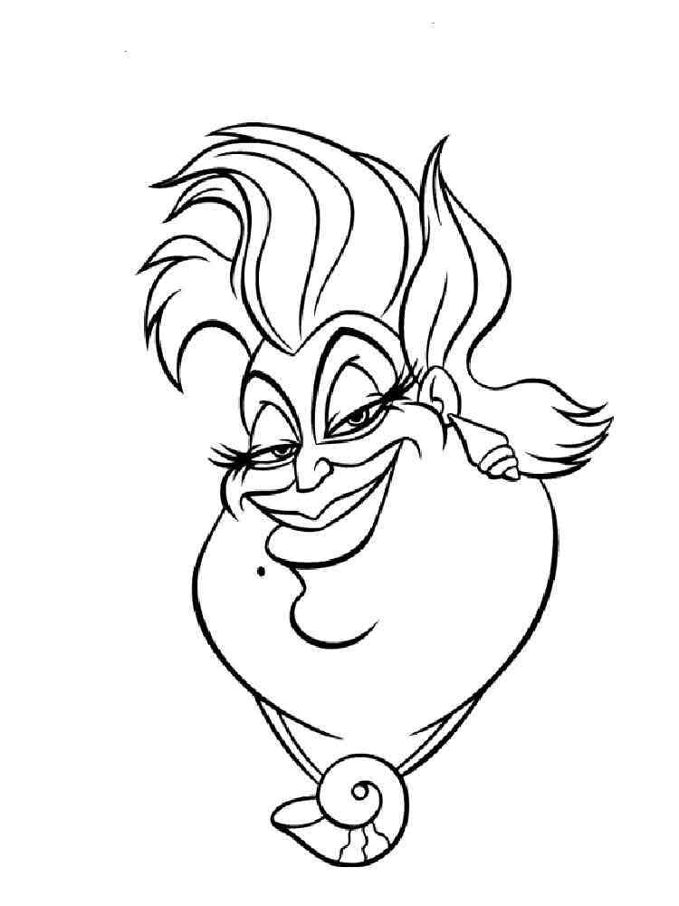 Ursula coloring pages. Free Printable Ursula coloring pages.