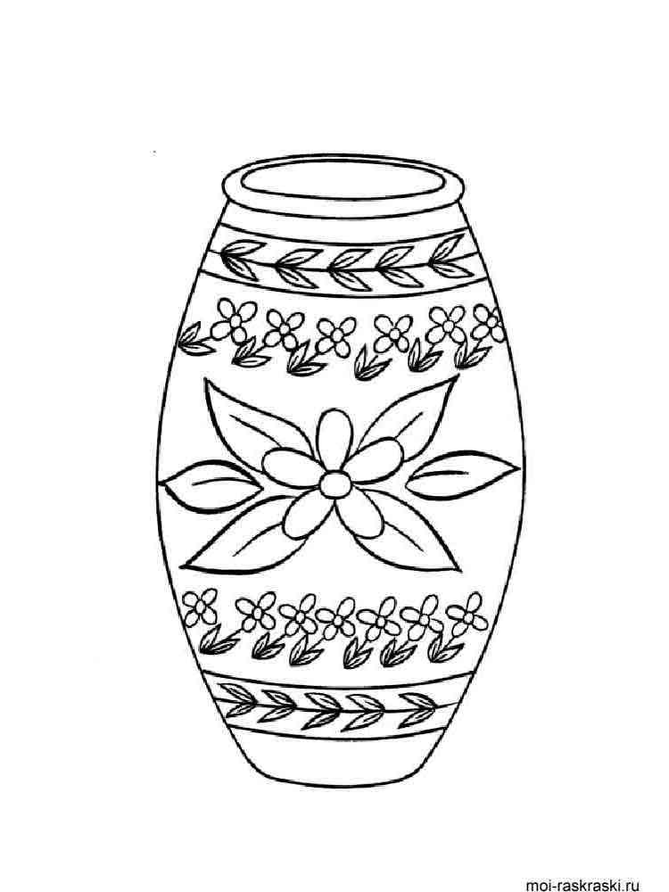 Vase coloring pages. Download and print Vase coloring pages.