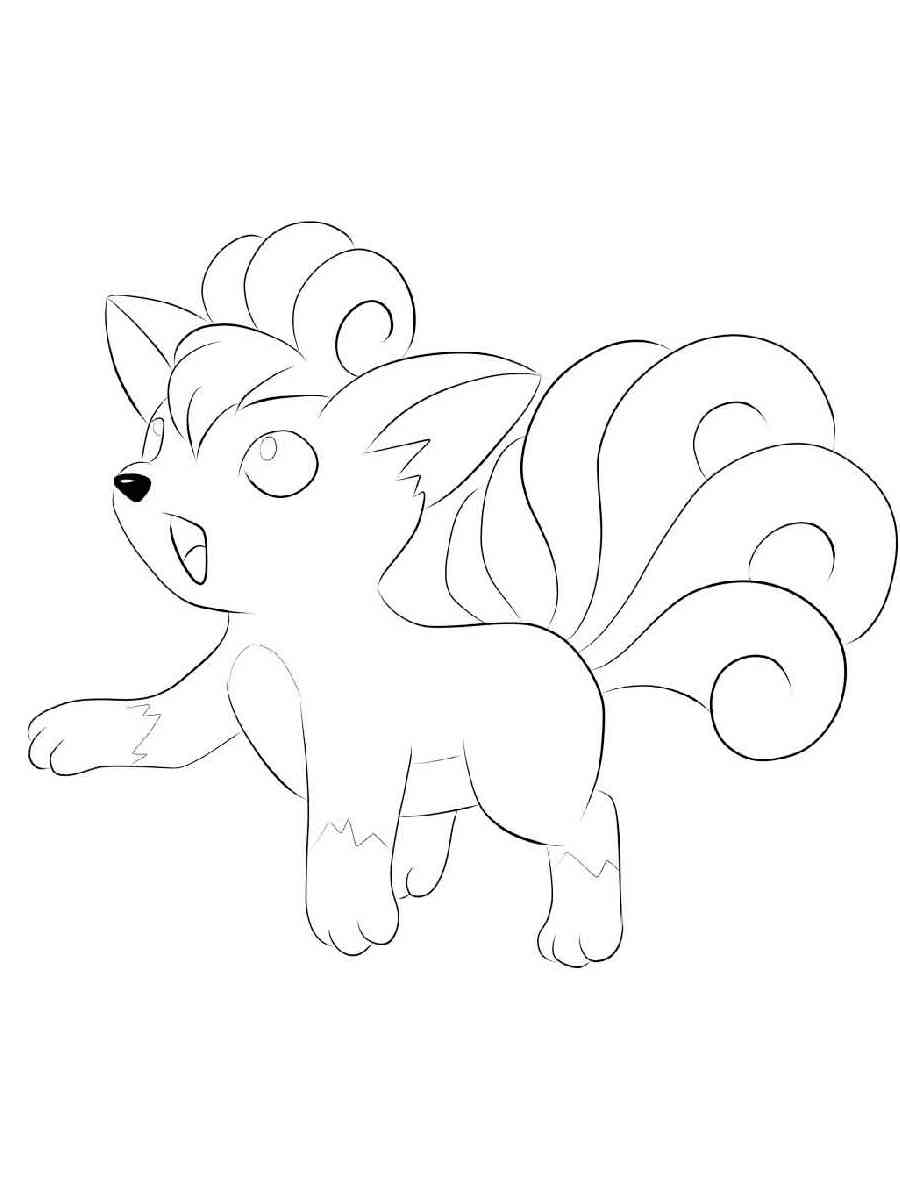 Vulpix Coloring Pages Free Printable Vulpix Coloring Pages I actually just unknowingly caught a shiny vulpix. printable vulpix coloring pages