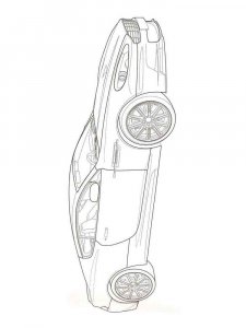Aston Martin coloring page 3 - Free printable