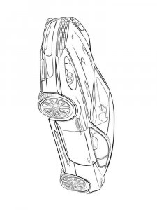 Aston Martin coloring page 5 - Free printable