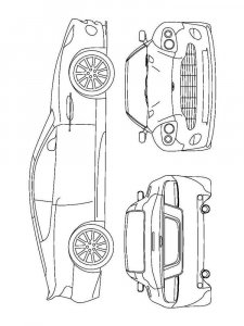 Aston Martin coloring page 7 - Free printable