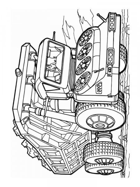 Big Car coloring pages