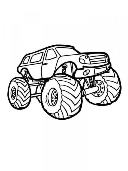 Big Car coloring pages