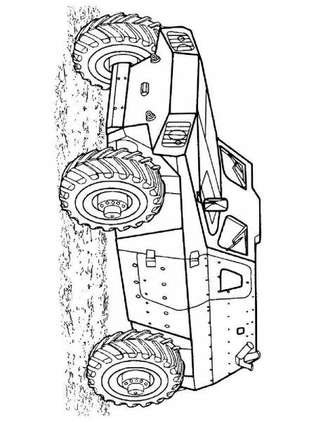 Big Car coloring pages