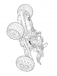 Buggy coloring page 7 - Free printable