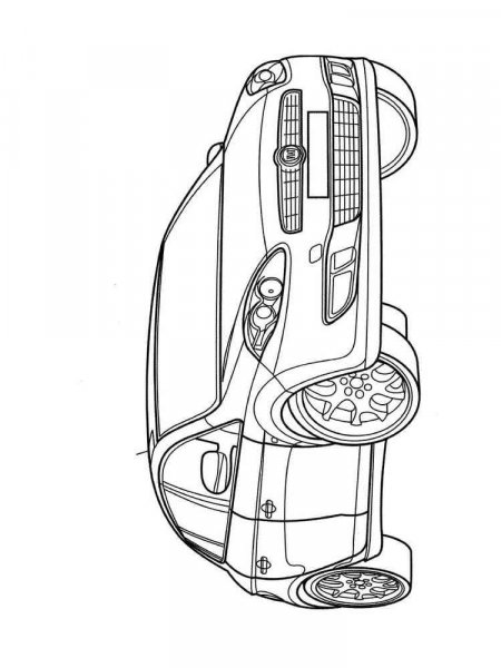 Fiat coloring pages