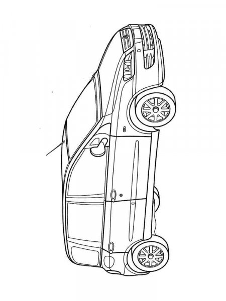 Fiat coloring pages