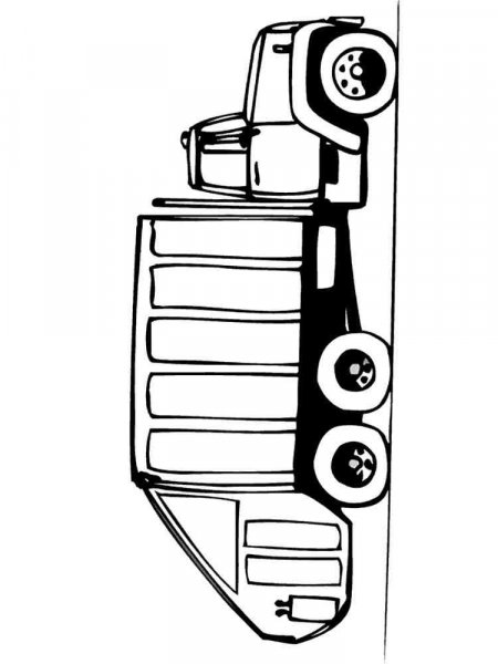 Garbage Truck coloring pages