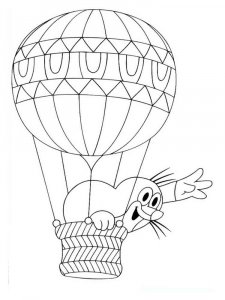 Hot Air Balloon coloring page 33 - Free printable