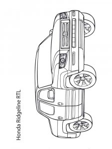 Pickup Truck coloring page 13 - Free printable