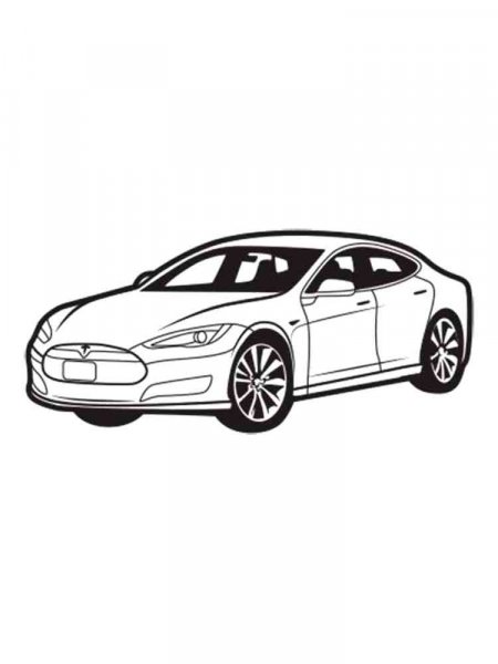 Tesla coloring pages