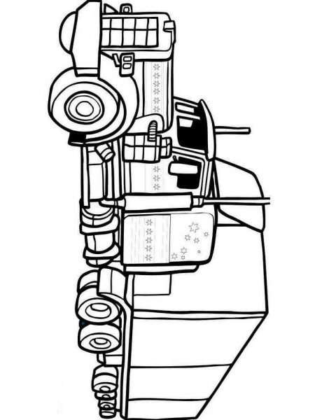 Truck coloring pages