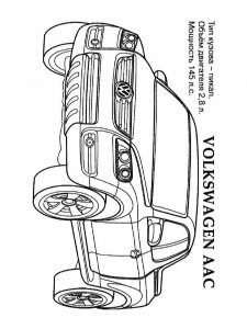 Volkswagen coloring page 12 - Free printable