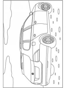 Volkswagen coloring pages