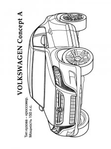 Volkswagen coloring page 3 - Free printable