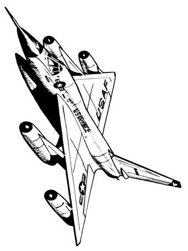 coloring page airplanes