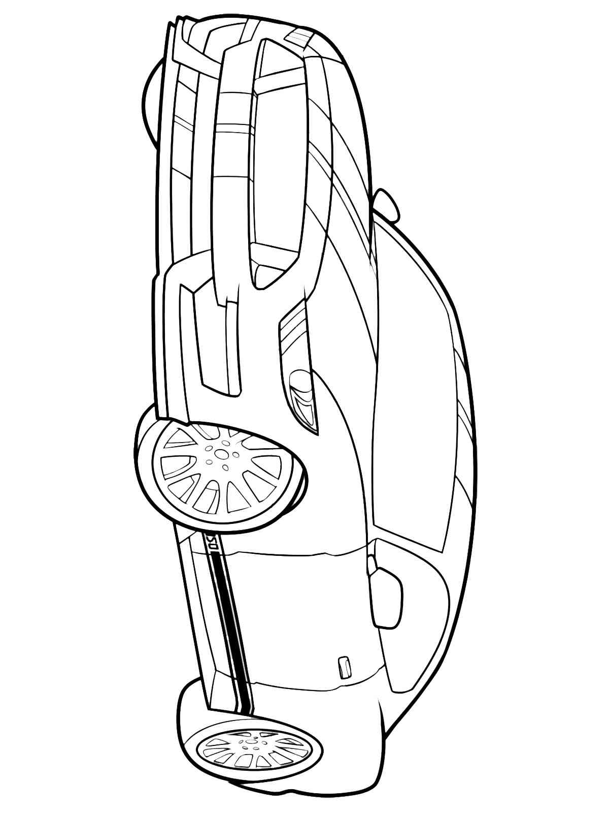 Ford Mustang coloring pages