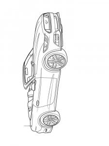 Ford Mustang coloring page 5 - Free printable