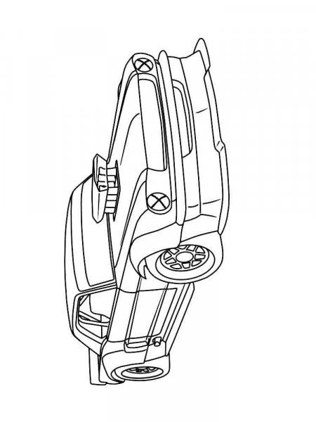 Ford Mustang coloring pages