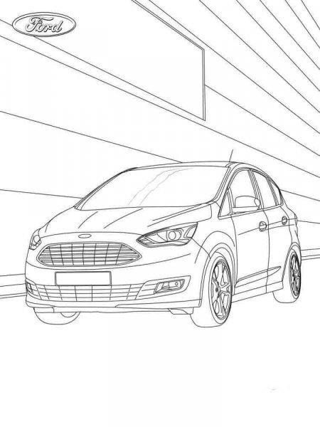 Ford coloring pages