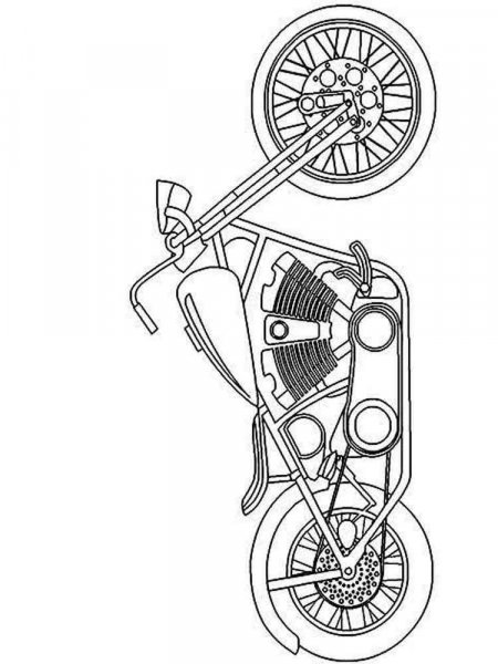 Harley Davidson coloring pages