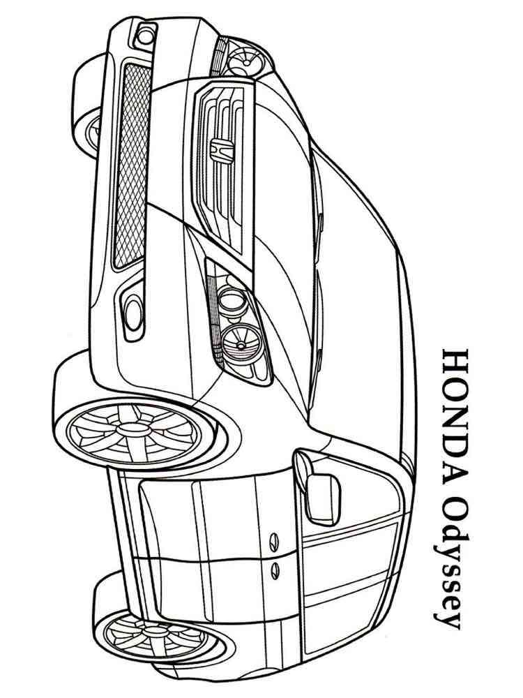 Download Honda coloring pages. Free Printable Honda coloring pages.