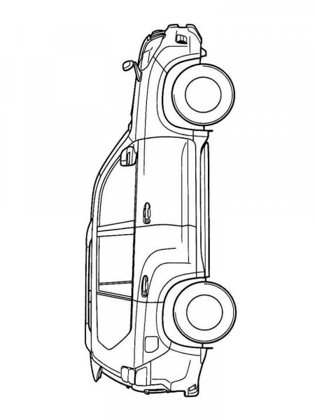 Land Cruiser coloring pages