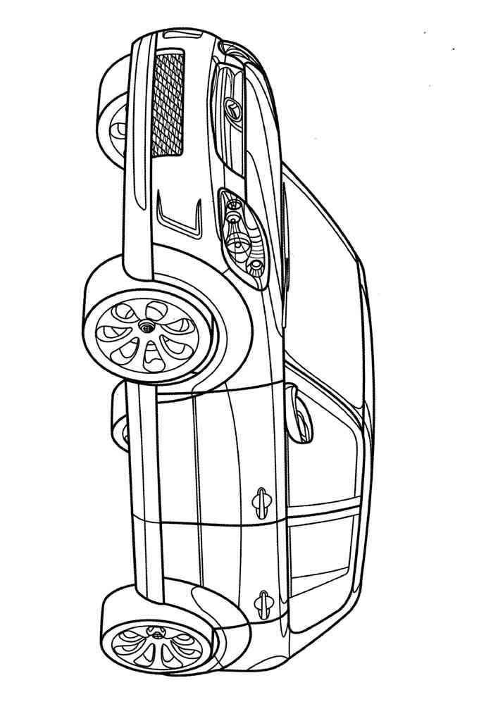 Mazda coloring pages