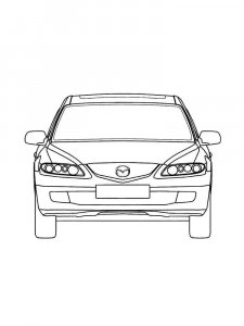 Mazda Coloring Pages 13