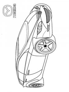 Mazda Coloring Pages 16
