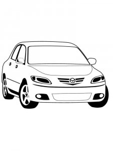 Mazda Coloring Pages 3