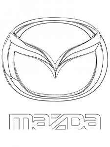 Mazda Coloring Pages 5