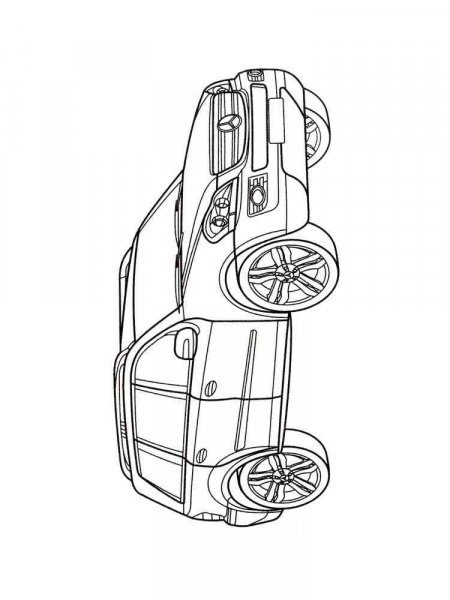 Mercedes coloring pages