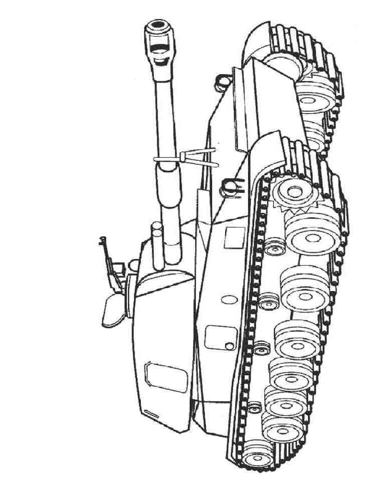 Tanks coloring pages