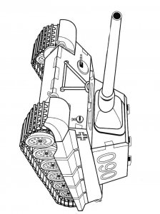 Military Vehicle coloring page 57 - Free printable