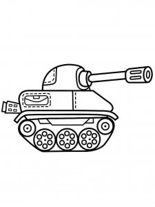 Military Vehicle coloring page 58 - Free printable