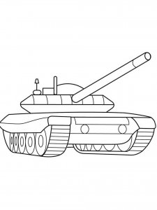 Military Vehicle coloring page 59 - Free printable