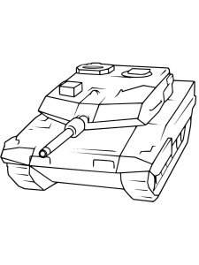 Military Vehicle coloring page 61 - Free printable
